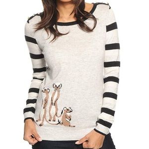 Yumi Kim Meerkat Striped Sweater